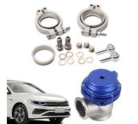 Soupape de soufflage pour turbo,vanne de soufflage, Turbocompresseur externe de collecteur d'échappement Turbo de 38MM avec bride, Soupape de décharge externe, soupape de décharge de turbocompresseur