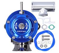 Soupape de Soufflage Turbo en Billette d'Aluminium,Soupape de soufflage Tuyau à 2,5 po Type-RS Universel SDD-BOVGRSBL FPG250(bleu)