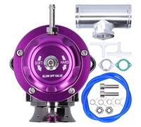 Soupape de Soufflage Turbo en Billette d'Aluminium,Soupape de soufflage Tuyau à 2,5 po Type-RS Universel SDD-BOVGRSBL FPG250(violet)