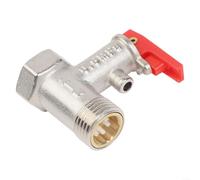 Soupape de surpression avec filetage en laiton de 30,5 cm, valve de sécurité réglable adaptée aux applications de chaudière pour protéger contre les dommages causés par la pression excessive