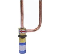 Soupape de surpression de pompe à chaleur de climatisation de gaz 1 pièce-soupape de décharge de 1.7 à 3.8 MPA for des performances optimales de cvc(1.9MPA)