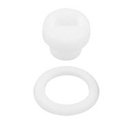 Soupape de Surpression pour Cafetière Italienne, Kit Silicone Blanc