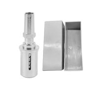 Soupape de surpression pour trombone, entraîneur de force buccale en laiton, accessoire d'embouchure pour instrument à vent avec conception ergonomique pour un jeu confortable, (Argent)