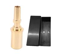 Soupape de surpression pour trombone, entraîneur de force buccale en laiton, accessoire d'embouchure pour instrument à vent avec conception ergonomique pour un jeu confortable, (Or)