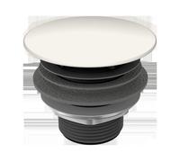 Soupape dÃ©vacuation permanente Kaldewei avec couvercle Ã©maillÃ© ModÃšle nÂ° 3904, 905800000, Coloris: Blanc alpin Mat - 905800000711