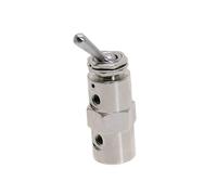 Soupape d'échappement 2 positions 5 voies bascule cylindrique mécanique Air pneumatique vanne interrupteur TAC2-4V(No Fittings)