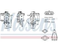 NISSENS 98272 Vanne EGR