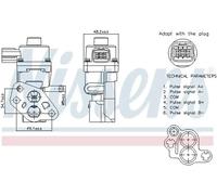 Soupape EGR AGR 98341 NISSENS pour VW SEAT