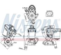 NISSENS 98165 Vanne EGR