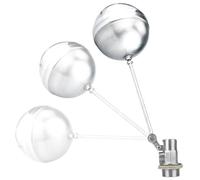 Soupape Flottante pour Étang,Robinet Flotteur Pour Piscine - Pièces En Acier Inoxydable Réglables Étsanches Pour Irrigstion Jardin Abreuvoir Piscine Étang Cuiseur À Riz