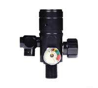Soupape Réduction Pression 300 Bar pour Bouteille Scaphandre | Compact 97.5mm haut, léger 295g, pour facile installation, usinage pour précis, étanche haute pression