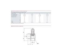 Soupape sanitaire 7b molette F1/2 x F3/4 - GOETZE : 651MWNK-15-F/F-15/20