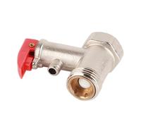 Soupape Sécurité Chauffe Eau Décharge Pression 0.9MPa G1 2 Pouce pour Protection Système Eau Chaude Sanitaire