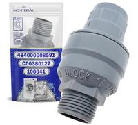 Soupape Sécurité pour Tuyaux Lave Vaisselle et Machine a Laver pour Indesit | avec le Code Original 484000008591 pour Whirlpool pour Bauknecht - Garantie de 10 Ans - MONTERAL