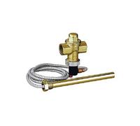 Caleffi Soupape de sécurité thermique ST543 – 3/4" F, laiton chromé, ressort inox, joints EPDM