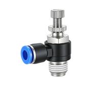 Soupapes de contrôle de débit Régulateur de tuyau d'air SL602 | Routage pneumatique compact pour service de ligne d'air, réglage de l'air d'équipement, tâches de réglage du taux