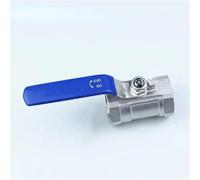 Soupapes de décharge Soupape de sécurité 1pc DN8 DN10 DN15 DN25 Robinet à boisseau sphérique fileté femelle en acier inoxydable Robinet à boisseau sphérique SS304 BSP en acier inoxydable(1")