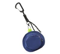 Soupche de porte-clés, porte-monnaie de porte-clés,Portefeuille de porte-clés en forme de chapeau avec fermeture éclair - Portable en plein air porte-clés de pavillon Pendre Charme Décoration de sac à