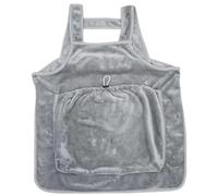 Soupchée de Porte-Chat, Tablier enveloppe de Chat sans avec Poche Avant, porteuse à écharpe Respirante Douce avec balles Jouets, Poche Lavable pour Petit méduim Grand catchat