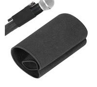 Soupchoir de - Manche Microphone | Manches pour Microphone à Main | Microphone à Main Manche élastique | Couverture de Microphone Black Lightweight pour Les écrivains Étudiants Enseignants Blogg