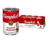Soupe à la crème de champignons condensée, boîtes de 300 ml (lot de 8)