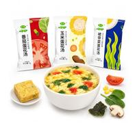 Soupe Aux Fleurs D'œufs Lyophilisées 7 Saveurs - Mélange De Chaude Instantanée (70 Sachets)