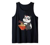 Soupe aux nouilles japonaises Ramen Panda cadeau Débardeur