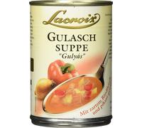 Soupe de goulasch Lacroix bœuf tendre épicé 400ml
