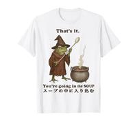 Soupe de Grenouille Amusante lavée That's It You're Going in The Soup T-Shirt