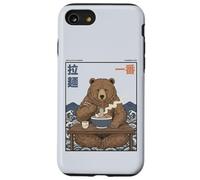Soupe de Nouilles japonaises Ukiyo-e Art numéro Un Ramen Bear Coque pour iPhone SE (2020) / 7/8