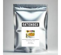 Soupe instantanée de légumes - 10 portions lyophilisées - Durée de conservation : 25 ans