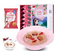 Soupe Instantanée Tremella Datte Goji 8 Sachets 128g, Lyophilisée, Texture Douce, Prête En Minutes, Coffret Pratique
