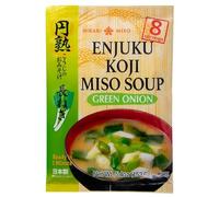Soupe Miso Instantanée Japonaise Hikari - 8 Soupe par Sachet - Offres de 1, 2 et 3 Sachets - Livraison Gratuite France (3 Sachets, Poireau)