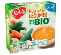 Soupe Mouliné Carotte Pomme de Terre Oignon Bio LIEBIG - les 2 briques de 30cL Lot De 4 - Par Lot