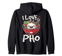 Soupe Pho Nourriture vietnamienne I Love Pho Sweat à Capuche