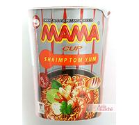 Soupe piquante de nouilles à la crevette Tom Yum en bol de 70g Mama
