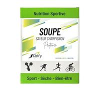 Soupe Protéinées champignons - Substituts de repas riche en protéines - Soupe déshydratée - Lot de 5 sachets, soit 5 portions (Lot de 5 sachets individuels, Champignon)