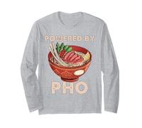 Soupe vietnamienne Noddle Pho alimentée par Pho Foodie Lover Manche Longue