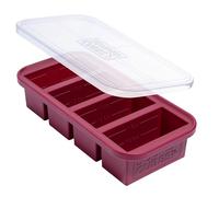 Souper Cubes Bac de Congélation en Silicone à 1 Tasse avec Couvercle - Conteneur de Préparation de Repas Facile et Solution de Rangement de Cuisine - Moules en Silicone pour Soupe et Conservation des