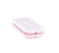 Souper Cubes Lot de 2 moules de congélation en silicone - Parfaits pour stocker l'ail, les herbes, le gingembre, le pesto, la pâte de tomate, le jus de citron, les purées et plus encore - Barbe à papa