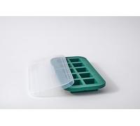 Souper Cubes Moules de congélation en silicone - Parfaits pour stocker l'ail, les herbes, le gingembre, le pesto, la pâte de tomate, le jus de citron, les purées et plus encore - Chou frisé - 1 paquet