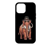 Souper de Dinde rétro Vintage Woolly Mammoth, récolte d'automne Coque pour iPhone 12 Pro Max