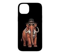 Souper de Dinde rétro Vintage Woolly Mammoth, récolte d'automne Coque pour iPhone 14 Plus