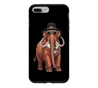 Souper de Dinde rétro Vintage Woolly Mammoth, récolte d'automne Coque pour iPhone 7 Plus/8 Plus