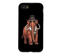 Souper de Dinde rétro Vintage Woolly Mammoth, récolte d'automne Coque pour iPhone SE (2020) / 7/8
