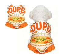 Souper Star Pun S Vêtements pour petits chiens - Tenue d'été mignonne pour chiot, doux et respirant