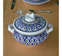 Soupière Bakir bleu