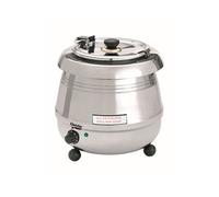 Soupière De Luxe inox couvercle ajouré - H 360 mm - 9 L Bartscher