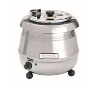 Soupière De Luxe inox couvercle ajouré - H 360 mm - 9 L Bartscher