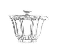 Soupière en verre pratique Gaiwan - Outil de brassage de thé - Texture adaptée pour l'observation des thés et du déroulement des feuilles